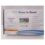 New Digital Screen Clock with Remote in Box