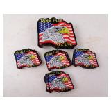 Lot of 40 New Ride Free Or Die Motorcycle Jacket