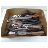 Large Lot of Misc. Vintage Kitchen Knives &
