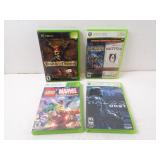 Lot of 4 Xbox/Xbox360 Games in Cases - Halo 3