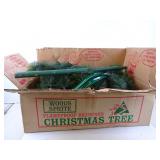 Vintage Woods Sprite Faux Christmas Tree in Box -