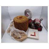 Spool of Twine Clothes Pins Decorative Weighted