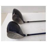 Pair of Driver Golf Clubs - Taylor Made &