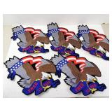Lot of 5 Large Free To Ride Eagle Biker Jacket