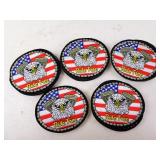 Lot of 25 Ride Free Eagle Biker Patches
