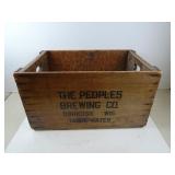 Antique The Peoples Brewing Co. Oshkosh WI Table