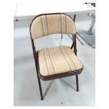 Vintage Folding Metal Chair