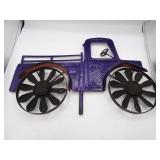 Purple Metal Truck Wind Spinner 20"