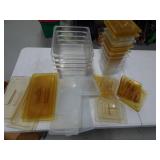 Assorted Restaurant Food Storage Containers and