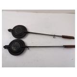 Pair of Pudgy Pie Irons