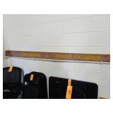 7ft John Deere Tractors Single Cylinder Wood Sign