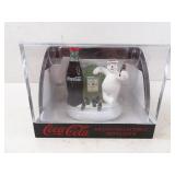 Coca Cola Polar Bear Mini Clock in Box