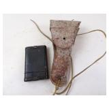 WW1 U.S. Military Leather Holster with Cleaning