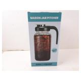 New Mason Jar Beverage Pitcher in Box