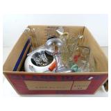 Lot of Misc. Vintage Glassware Items & Related