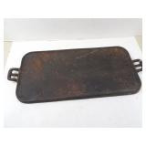 Vintage 22" Lodge or BSR Cast Iron Long Griddle