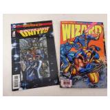 Lot of 2 Comic Book Related - Justice League