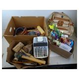 Lot of Misc. Items - Calculator Nook Backpack &
