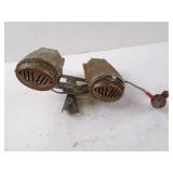 Vintage 1950s Electric Button Press Bicycle Siren