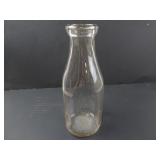 Vintage Sunshine Dairy Oconto WI 1qt Glass Milk