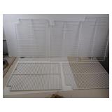 Commercial Cooler Shelves - 21.5x16" (one is