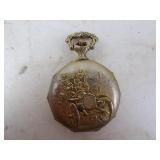 Vintage Andre Rivalle 17j Mens Wind Pocket Watch
