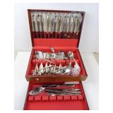 Set of Silver Plated Rogers & Oneida Flatware in