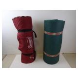 Lot of 2 Coleman Camping Bed Rolls