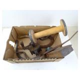 Lot of Vintage/Antique Items - Spool Horseshoes