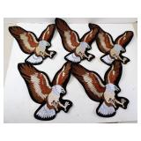 Lot of 5 Large Sized Flying Eagle Biker Jacket