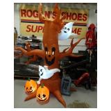8ft Tall Halloween Tree Inflatable - Works - New