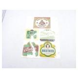 Lot of Vintage Wausau WI Beer Bottle Labels - Red