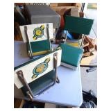 Lot of 3 Green Bay Packers Folding Bleacher Seats