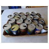 Lot of Misc. Vintage International Beer Cans -