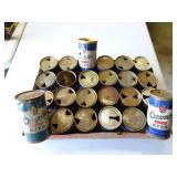 Lot of 24 Vintage Oconto Beer Wisconsin Flat Top