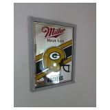 Vintage Miller High Life Green Bay Packers Bar