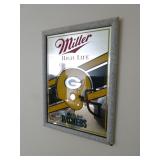Vintage Miller High Life Green Bay Packers Bar
