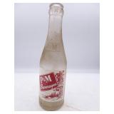 Vintage P&M Beverages Rhinelander WI Soda Bottle