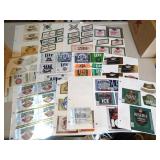 Lot of Vintage Miller Beer Bottle Labels
