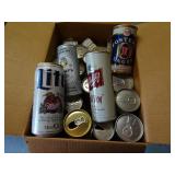 Lot of Vintage Tall Boy Cans