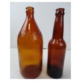 Vintage Blatz Amber Bottles