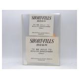 Lot of 2 Vintage Schlitz Short-Fills Bottle
