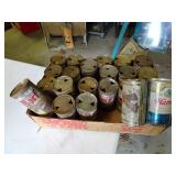 Lot of Vintage Flat Top Beer Cans - Dorf Hamm