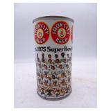 Vintage Iron City Beer 1975 Pittsburg Steelers