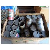 Lot of Vintage Flat Top Beer Cans -
