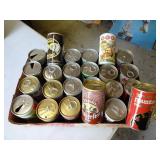 Lot of Vintage Beer Cans - Schmidt Lucky Mustang