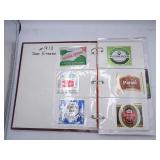 Binder of Misc. Collectors Beer Bottle Labels
