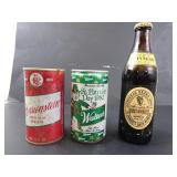 Three Unopened and Full Cans / Bottle