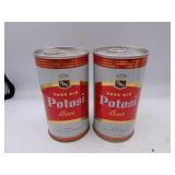 Pair of Vintage Potosi Beer Cans