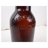 Farmers Brewing Co Shawano Wis Amber Bottle